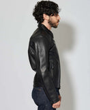 Mens Black Leather Jacket - Leather Jacketss