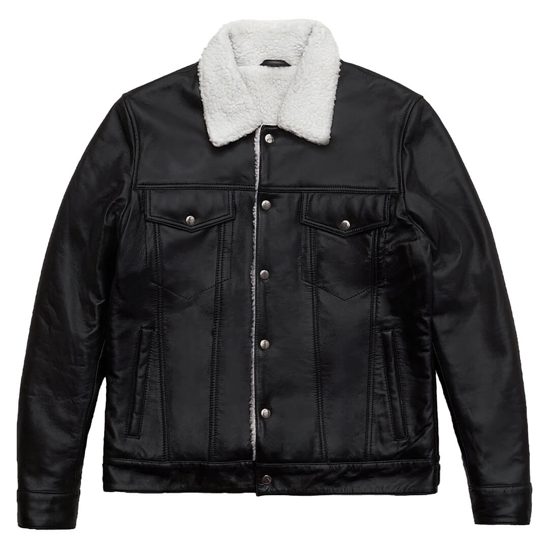 Men's Shearling Leather Jackets