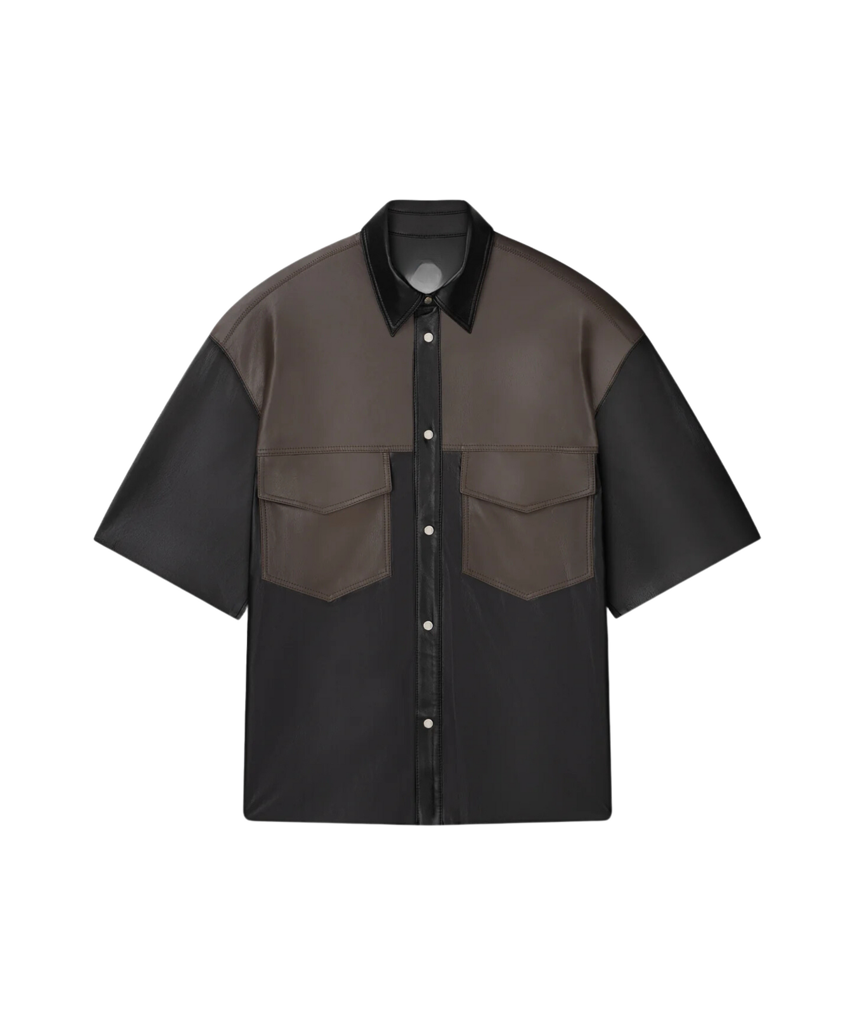 Men's leather shirt - Leather Jacketss