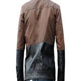 Walker Two-Tone Brown Leather Jacket - Leather Jacketss