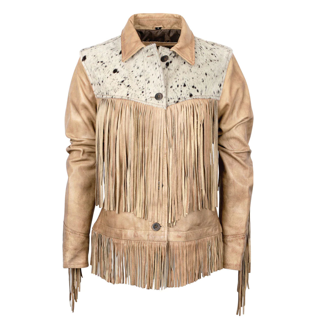 Woman's cowhide jacket