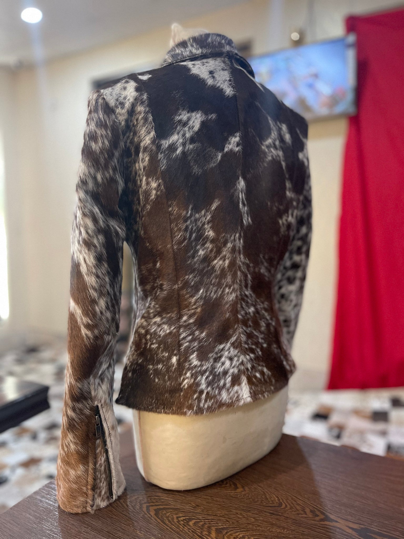 cowhide jacket woman - Leather Jacketss