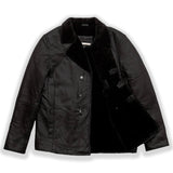 Peter Black Shearling Leather Coat - Leather Jacketss