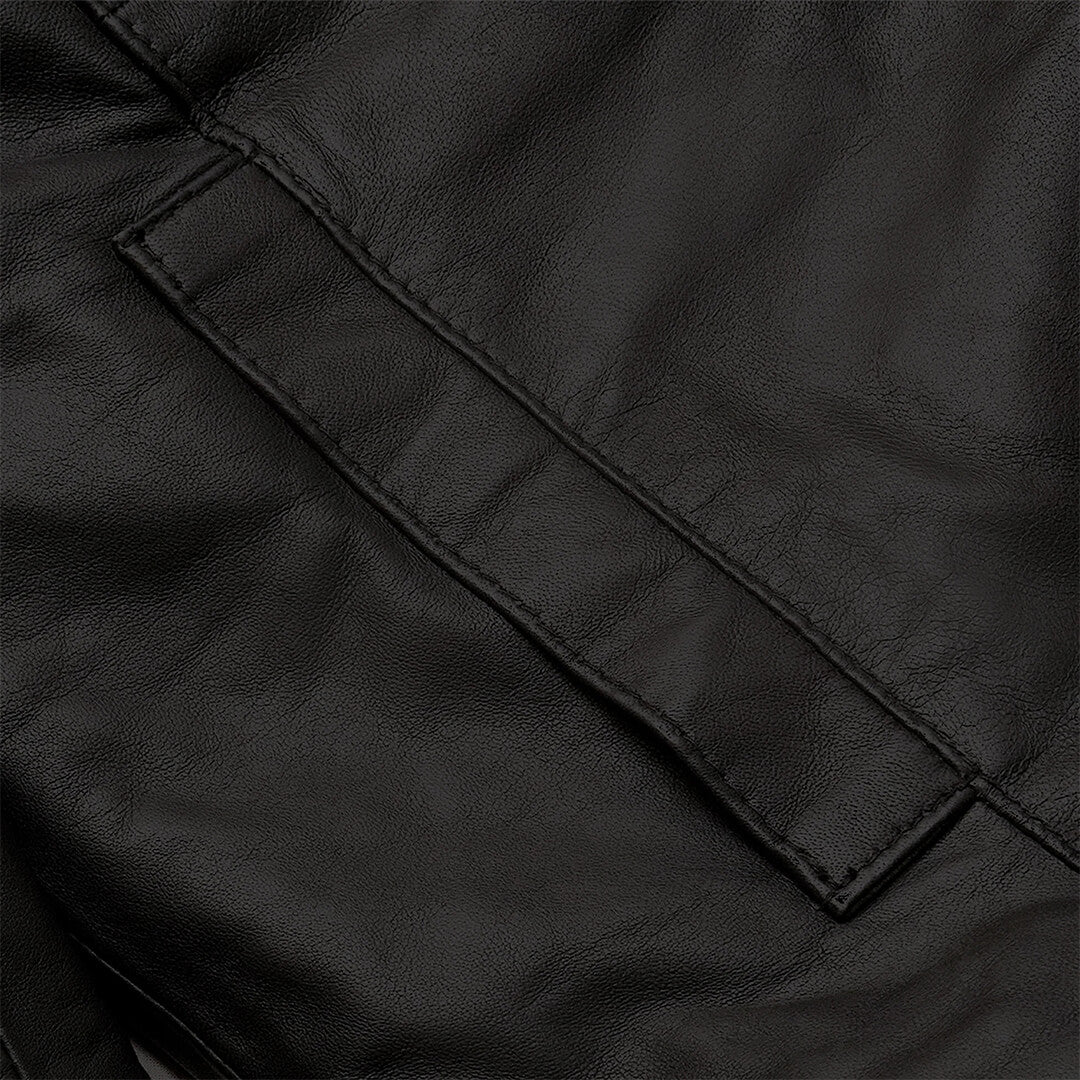 Peter Black Shearling Leather Coat - Leather Jacketss